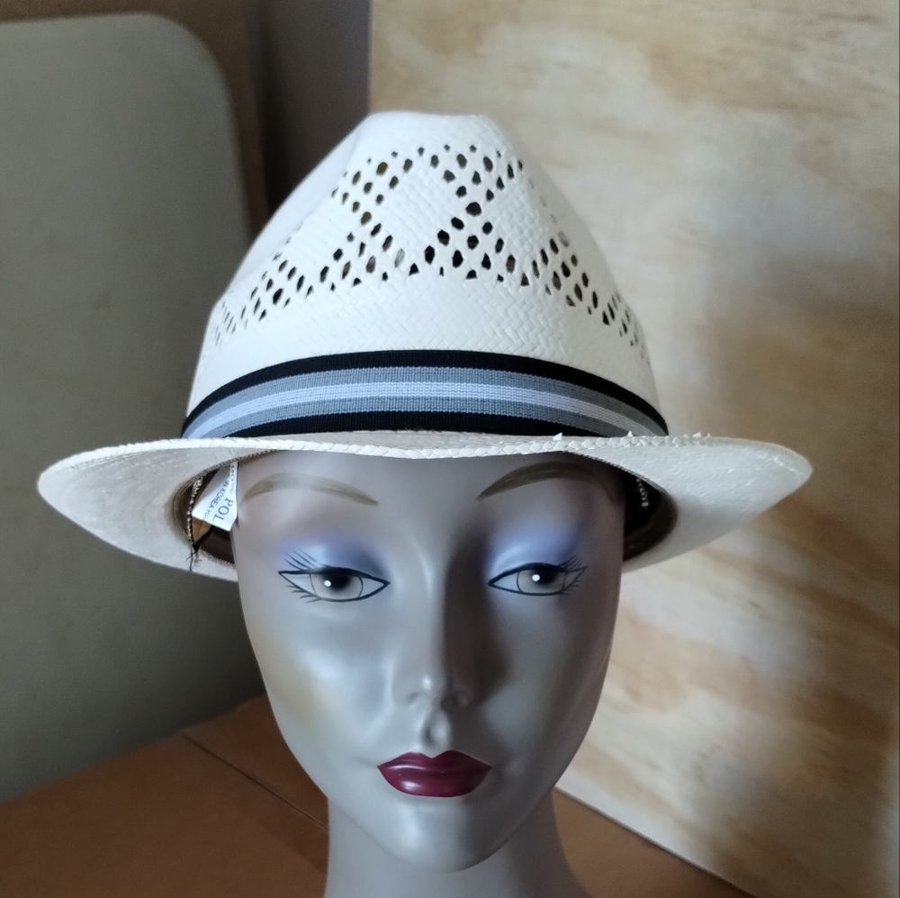 Charly Straw-like Fedora sz M